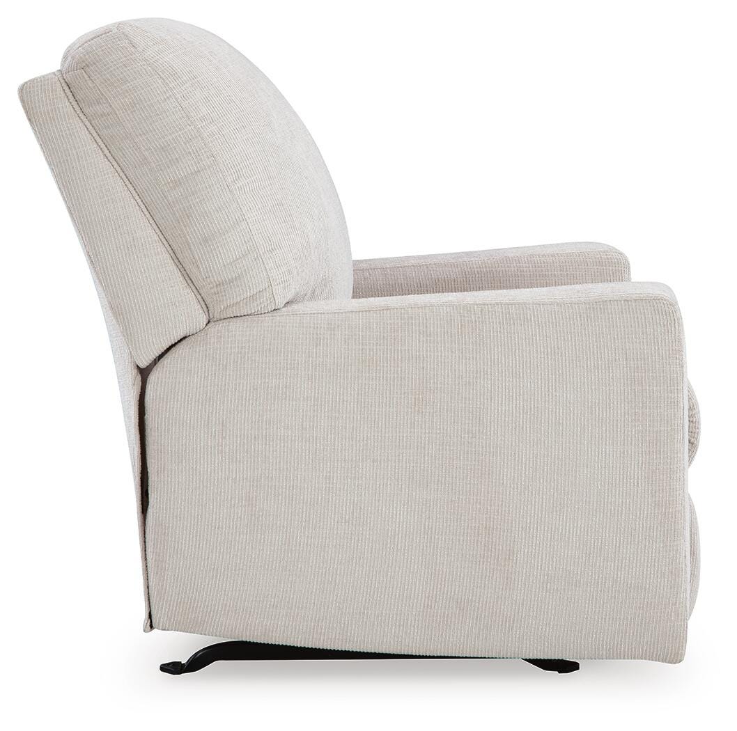 Aviemore Recliner in Stone, side view