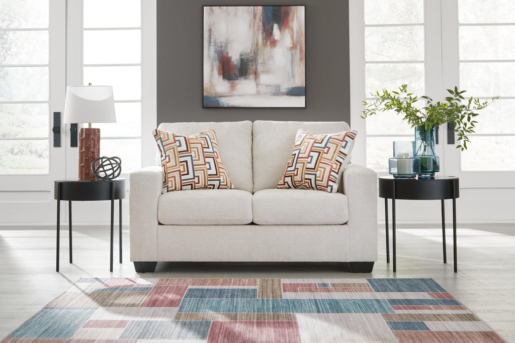 Aviemore Loveseat in Stone, alternate view 3
