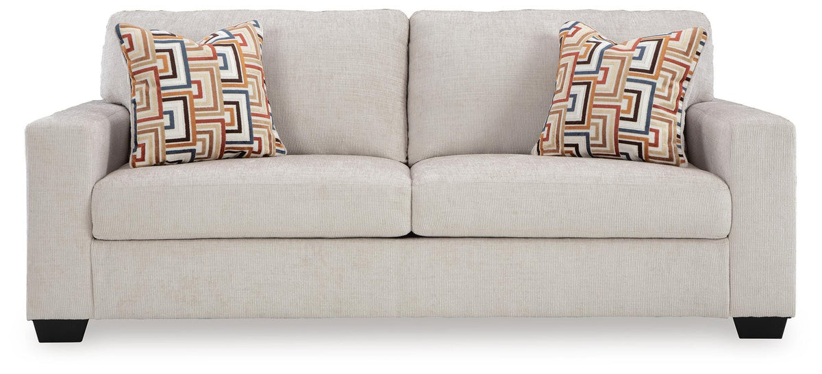 Aviemore Queen Sofa Sleeper in Stone, front view