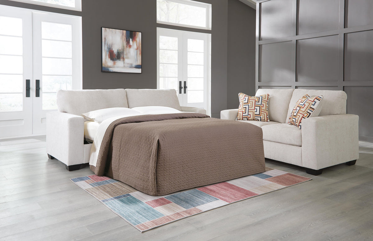 Aviemore Queen Sofa Sleeper in Stone, alternate view 3
