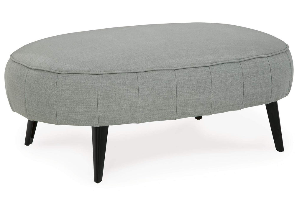 Hollyann Oversized Accent Ottoman angled view