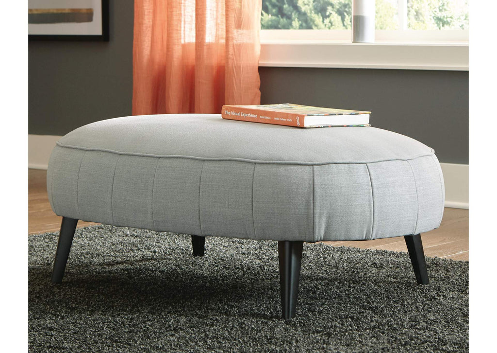 Hollyann Oversized Accent Ottoman room view