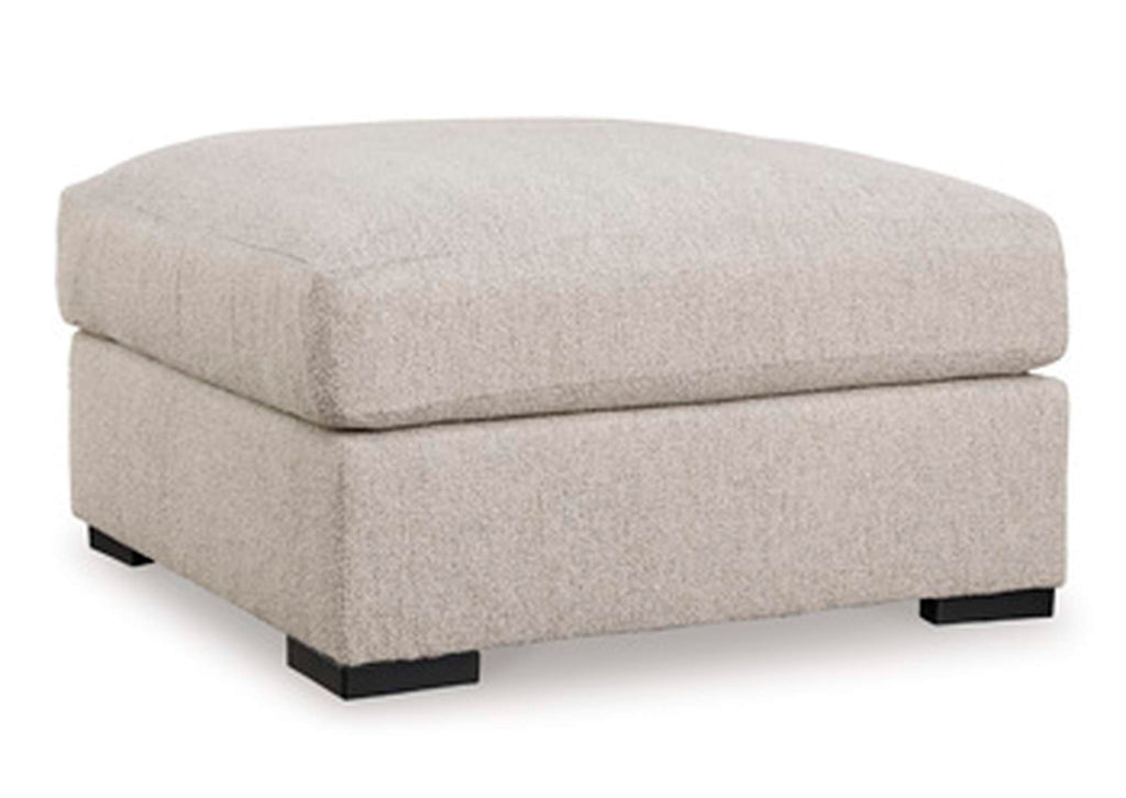 Ballyton Oversized Accent Ottoman angled view