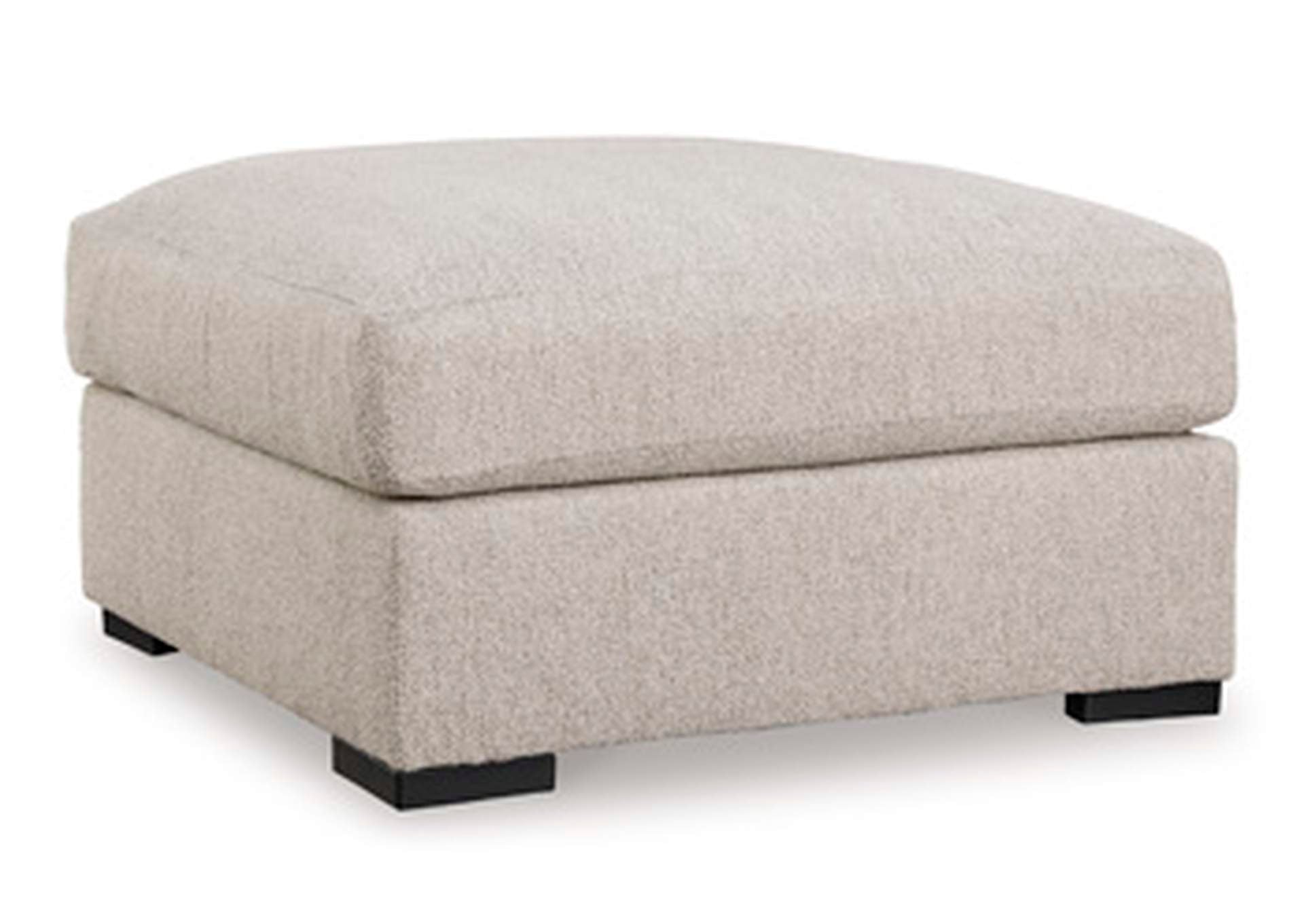 Ballyton Oversized Accent Ottoman angled view