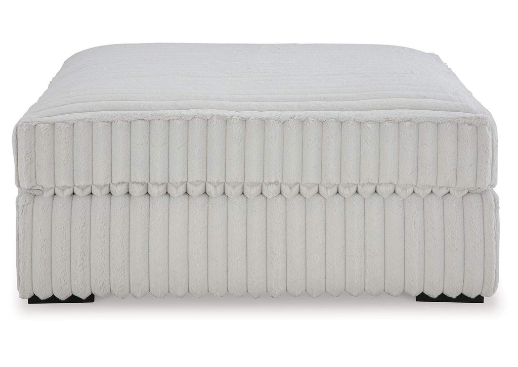 Stupendous Oversized Accent Ottoman side view