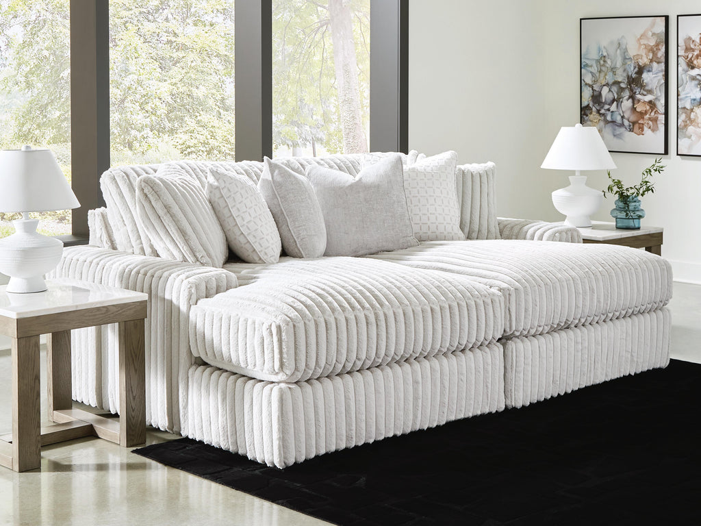Stupendous sectional, Super Chaise · Left-Facing Chaise · 104 × 67 × 41 in, view 2