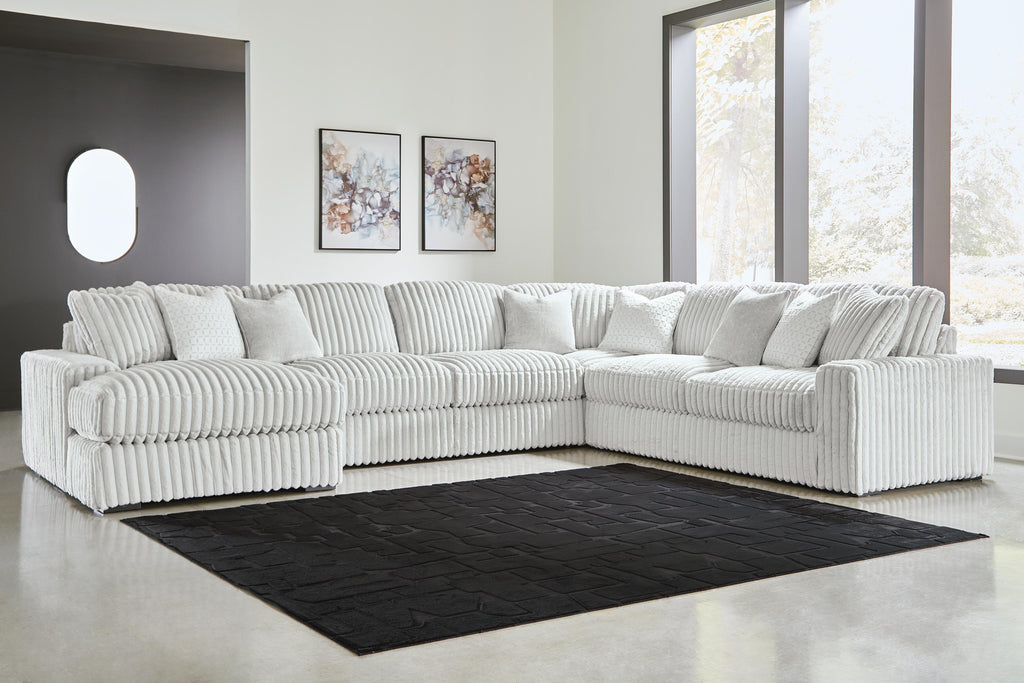 Stupendous sectional, 5-Piece Sectional with Chaise · Left-Facing Chaise · 174 × 133 × 41 in, view 2