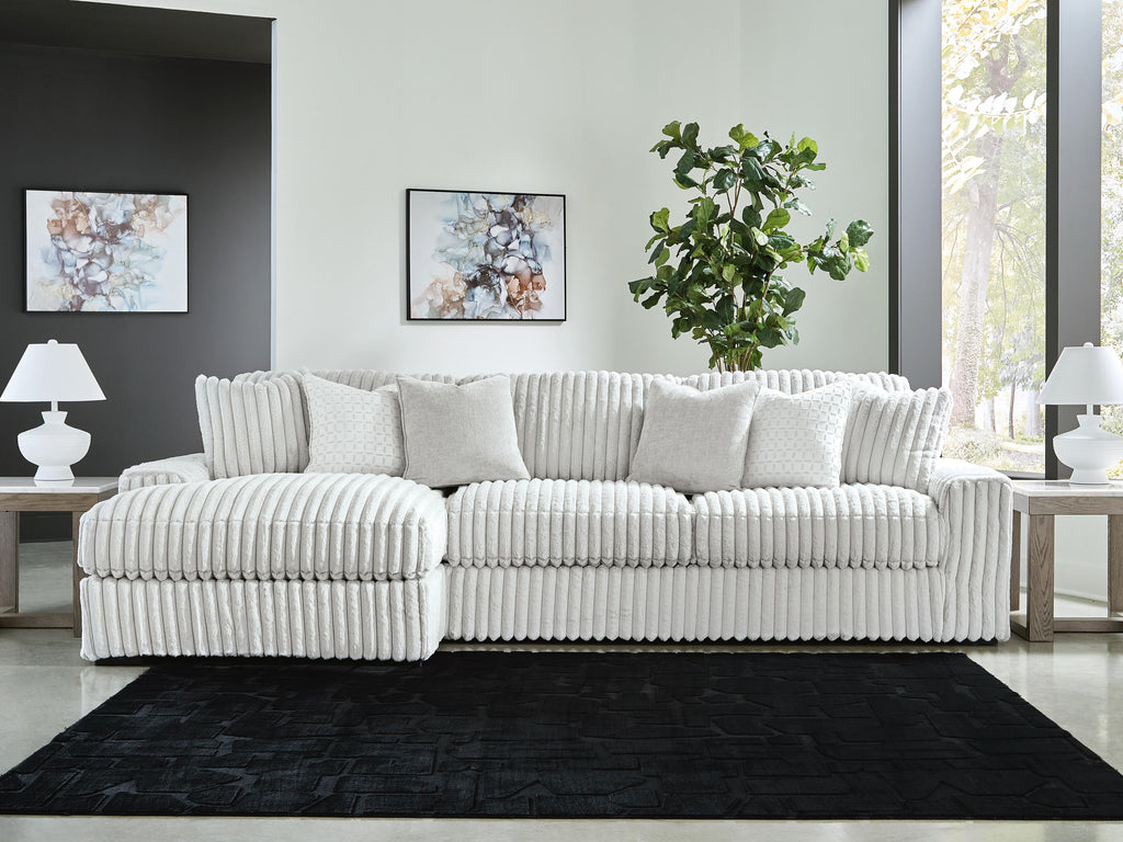 Stupendous sectional, 2-Piece Sectional with Chaise · Left-Facing Chaise · 141 × 67 × 41 in, view 2