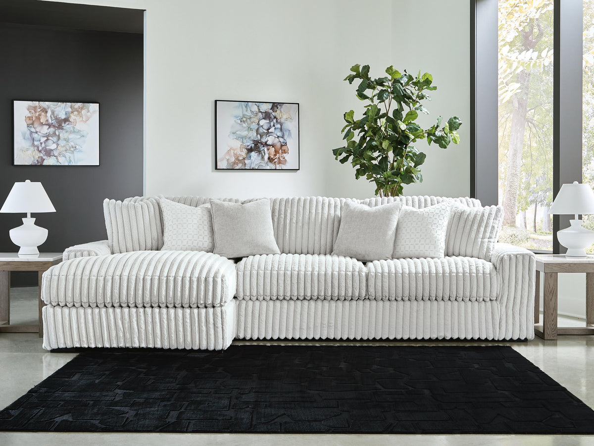 Stupendous sectional, 2-Piece Sectional with Chaise · Left-Facing Chaise · 141 × 67 × 41 in, view 2