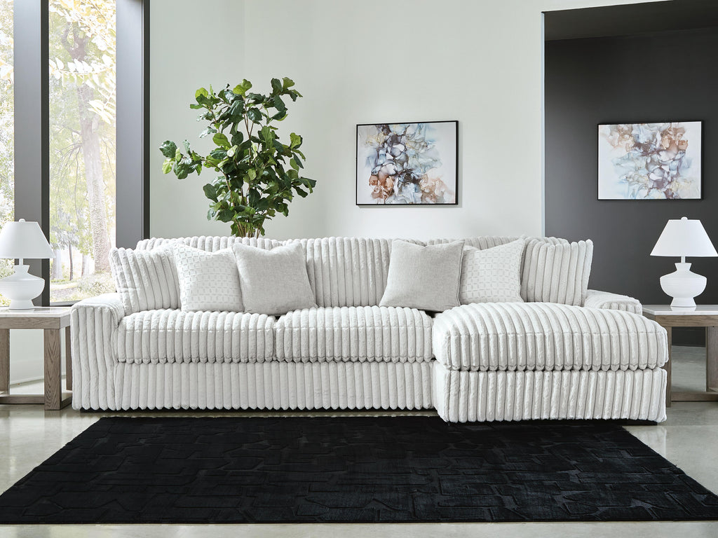 Stupendous sectional, 2-Piece Sectional with Chaise · Right-Facing Chaise · 141 × 67 × 41 in, view 2