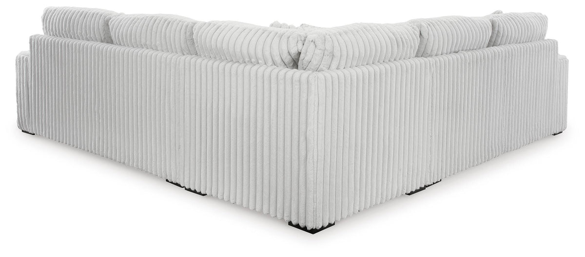Stupendous sectional, 3-Piece Sectional · 133 × 133 × 41 in, view 3