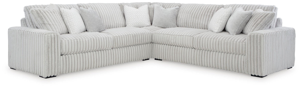 Stupendous sectional, 3-Piece Sectional · 133 × 133 × 41 in, view 1