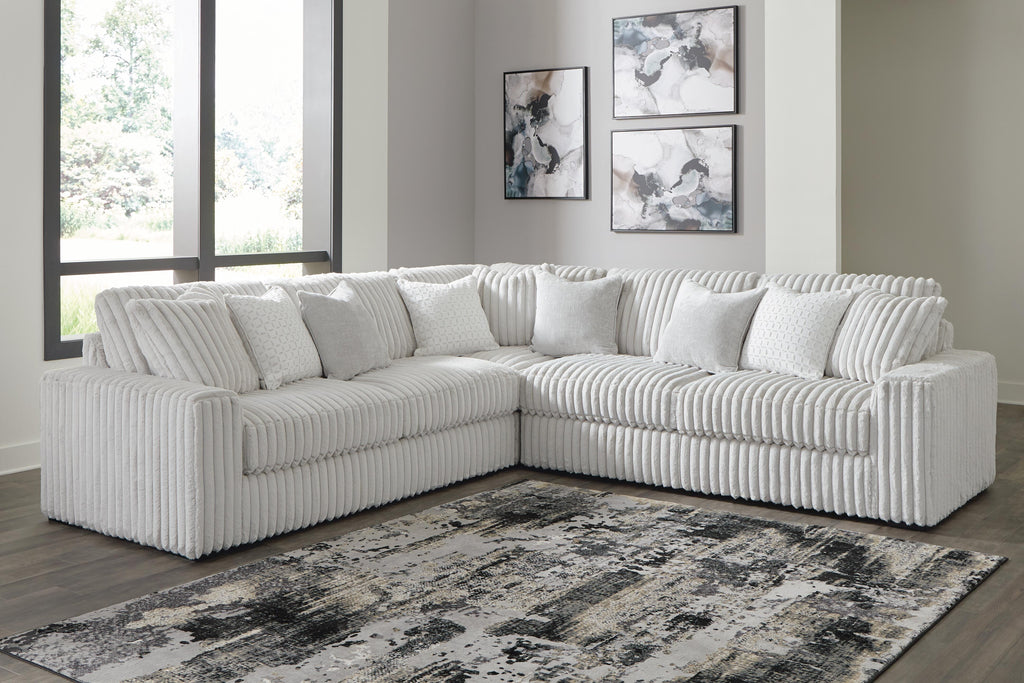 Stupendous sectional, 3-Piece Sectional · 133 × 133 × 41 in, view 2