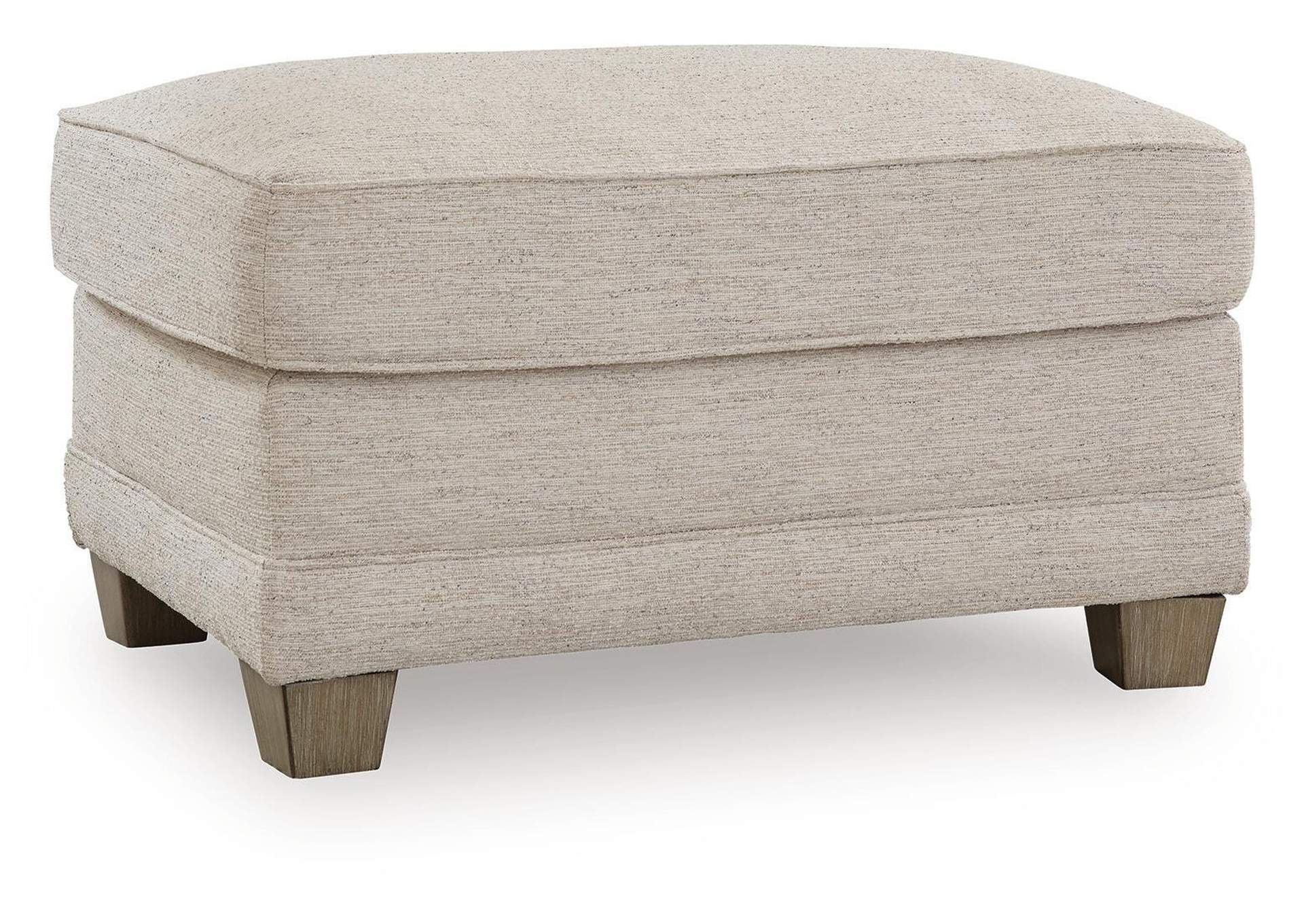 Rayne-Cove Ottoman angled view