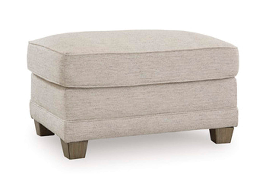 Rayne-Cove Ottoman angled view