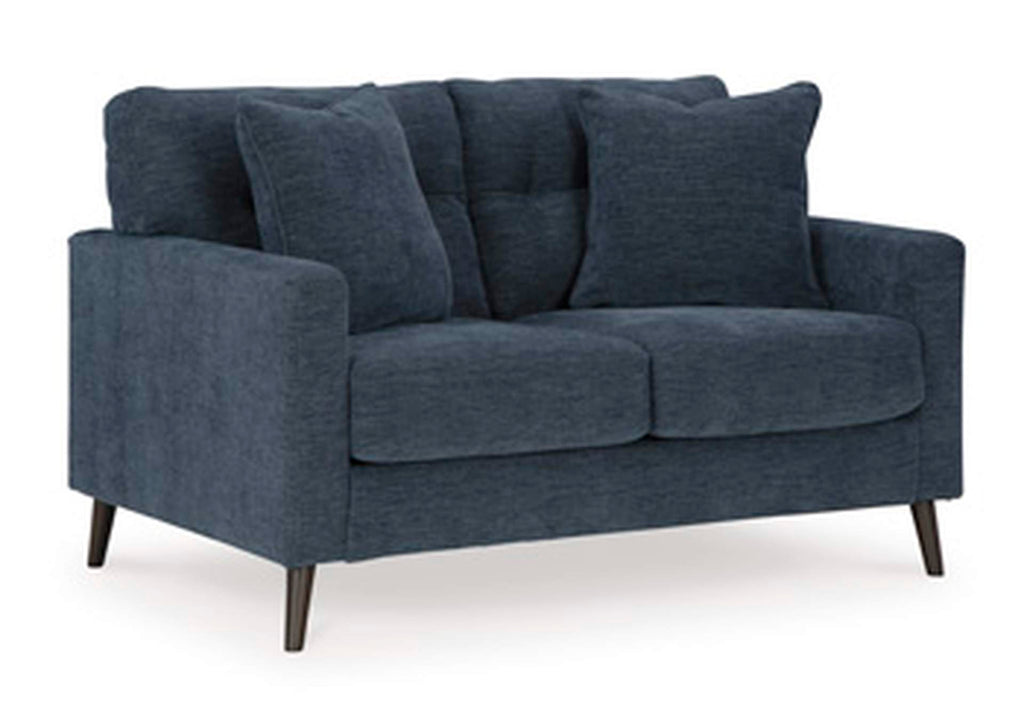 Bixler Loveseat angled view