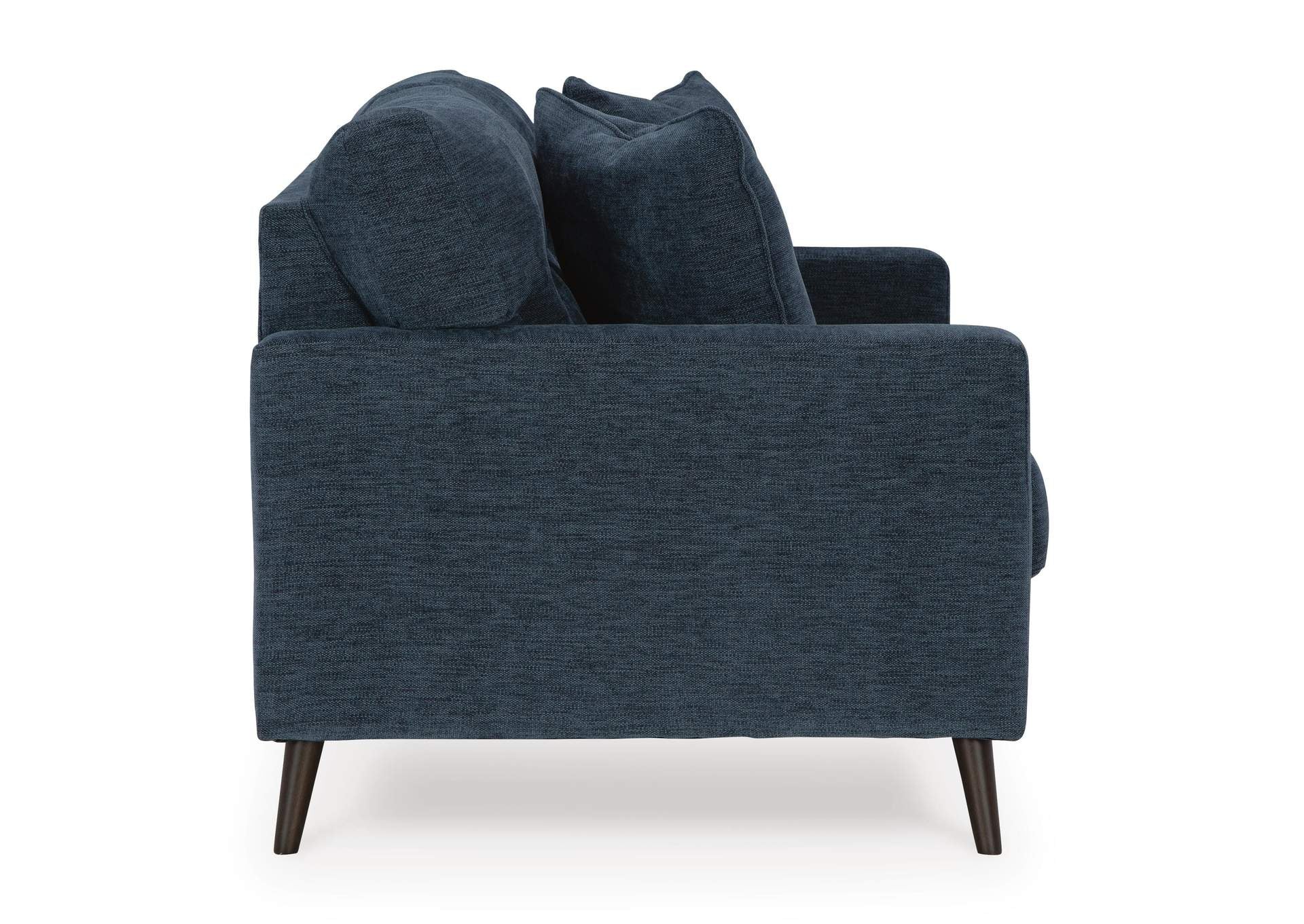 Bixler Loveseat side view