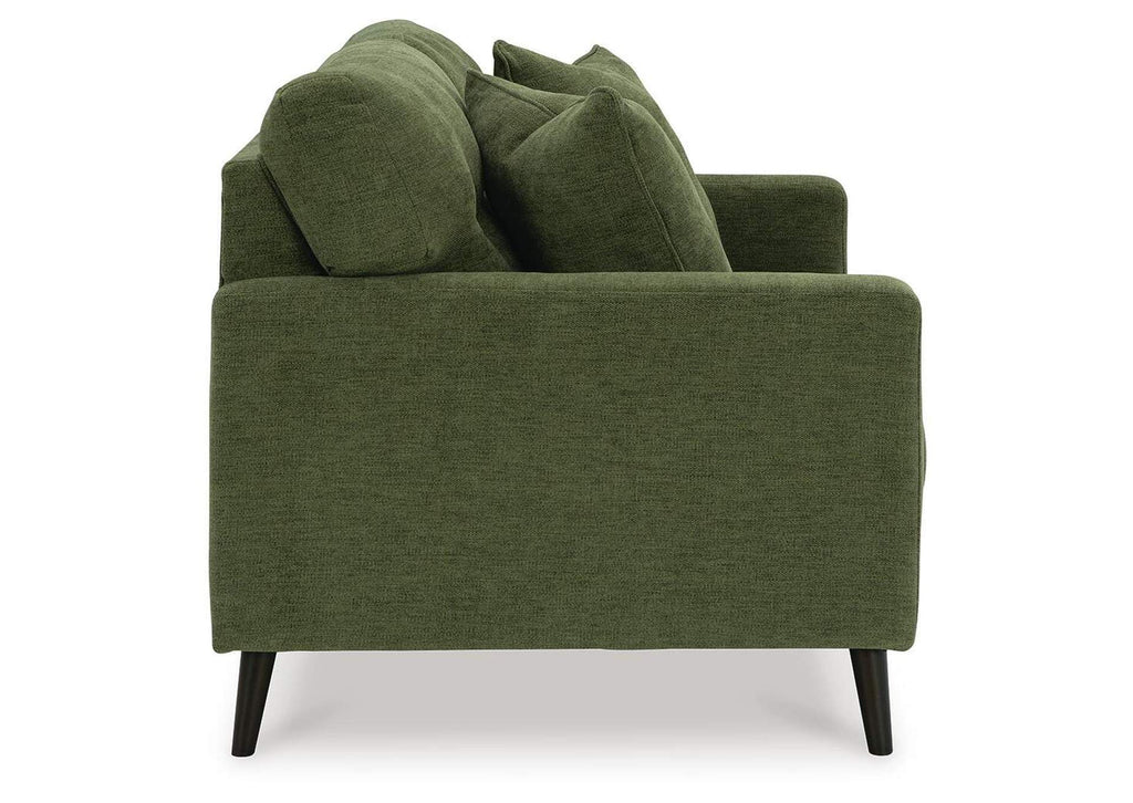 Bixler Loveseat side view