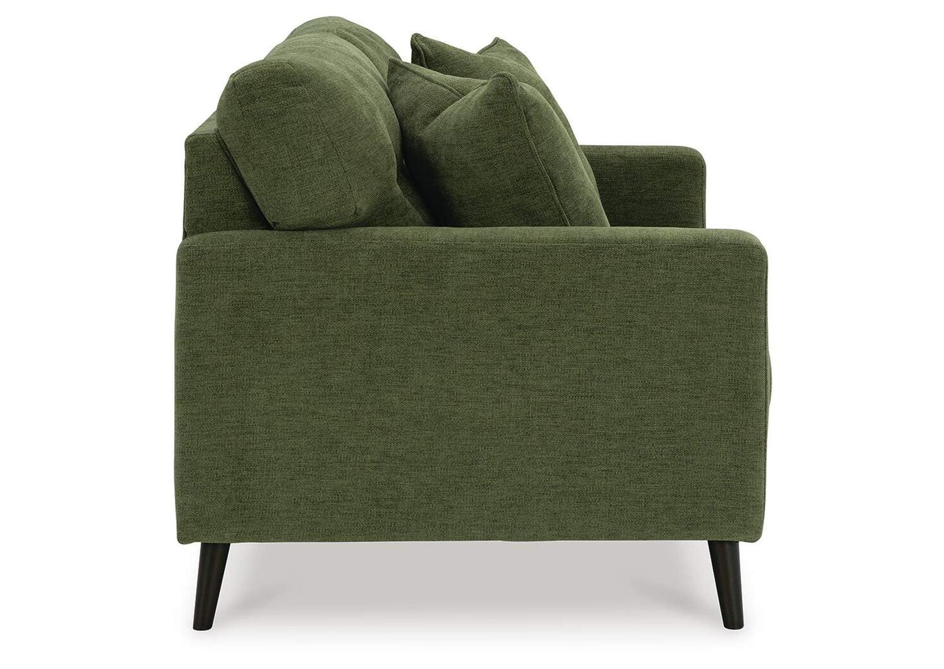 Bixler Sofa, Loveseat and Chair side view