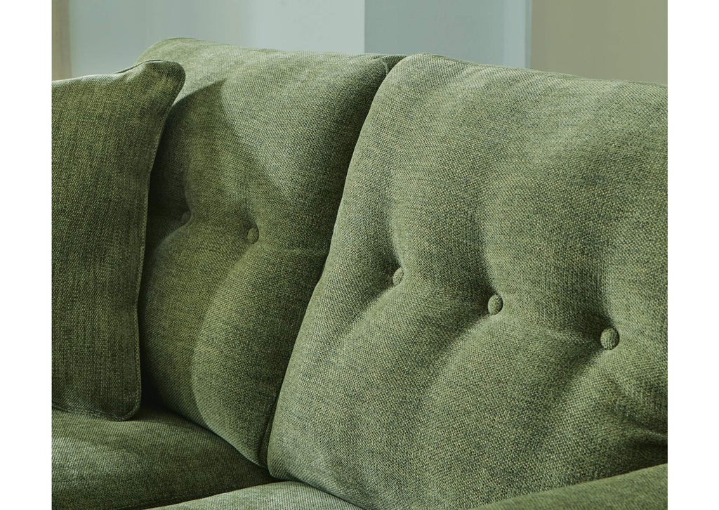 Bixler Sofa and Loveseat detail