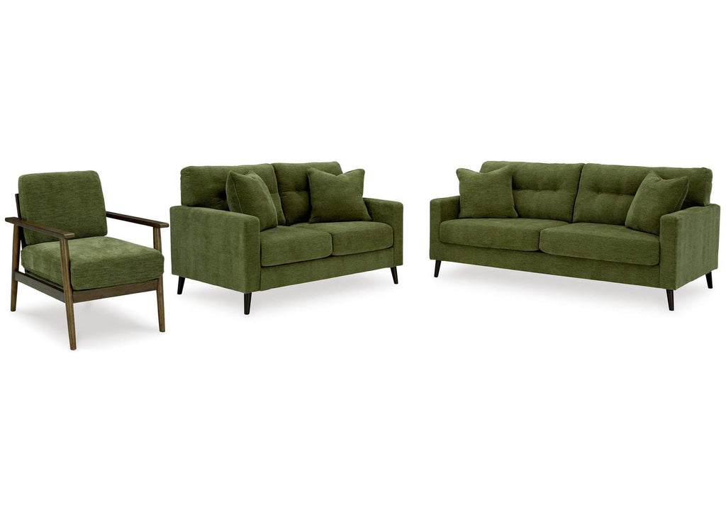 Bixler Sofa, Loveseat and Chair