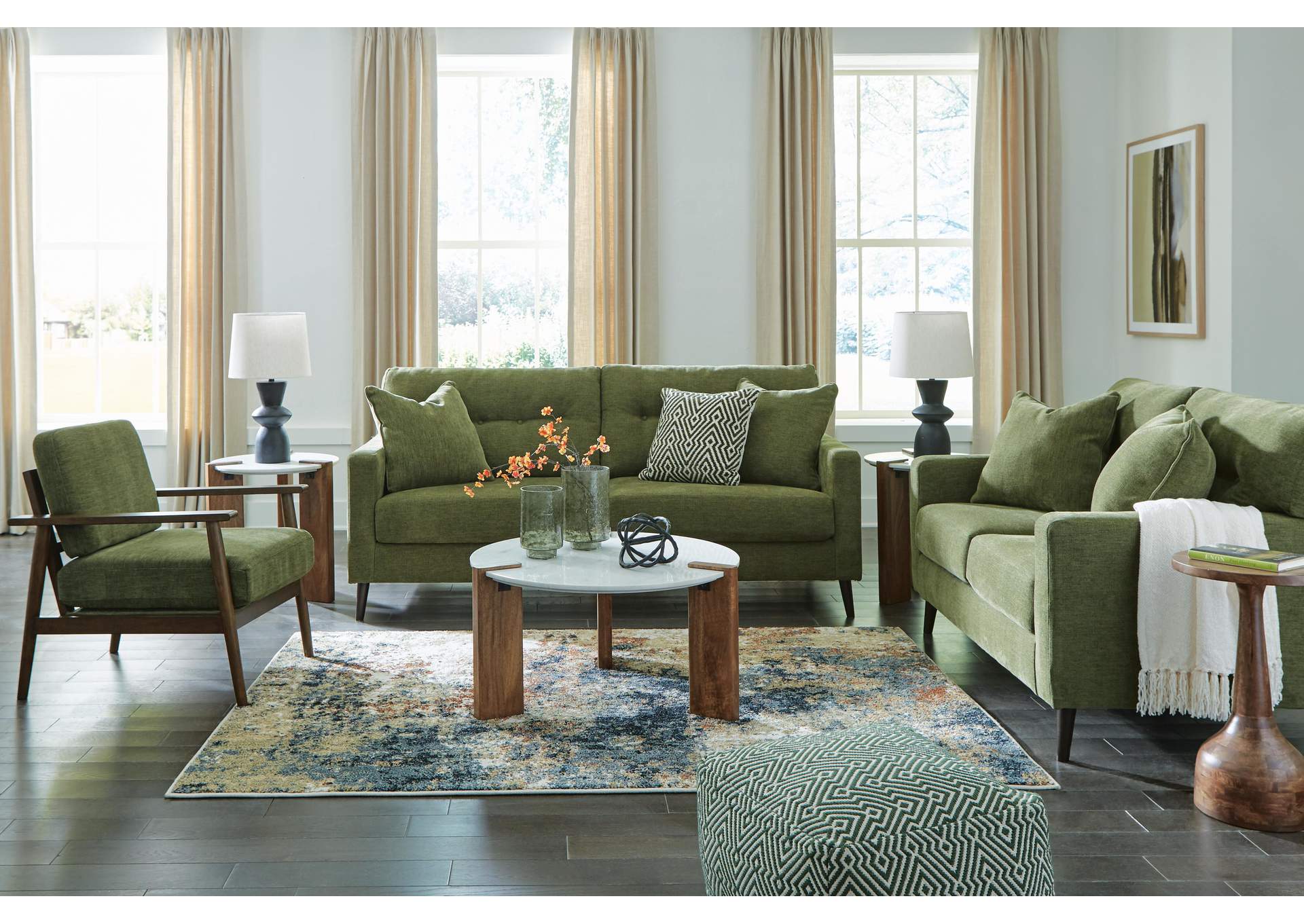 Bixler Sofa, Loveseat and Chair