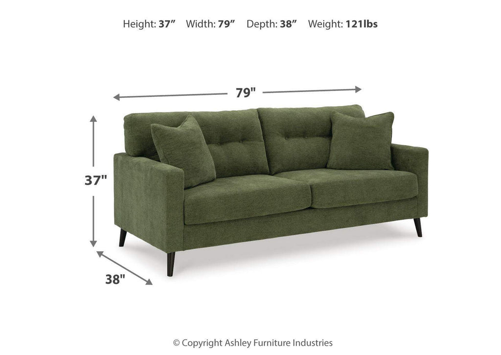 Bixler Sofa, Loveseat and Chair dimensions