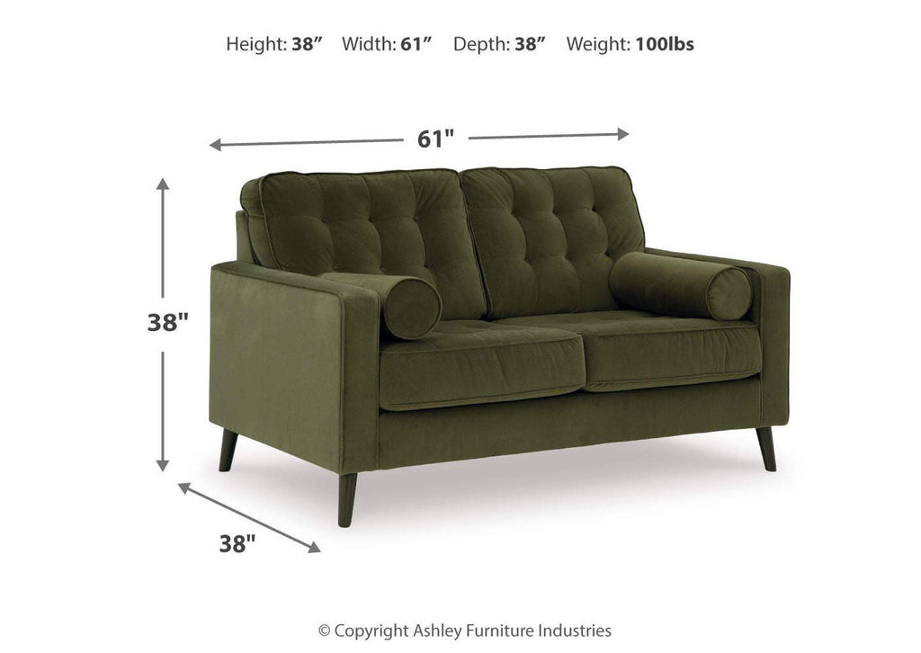 Reveon Lakes Loveseat dimensions