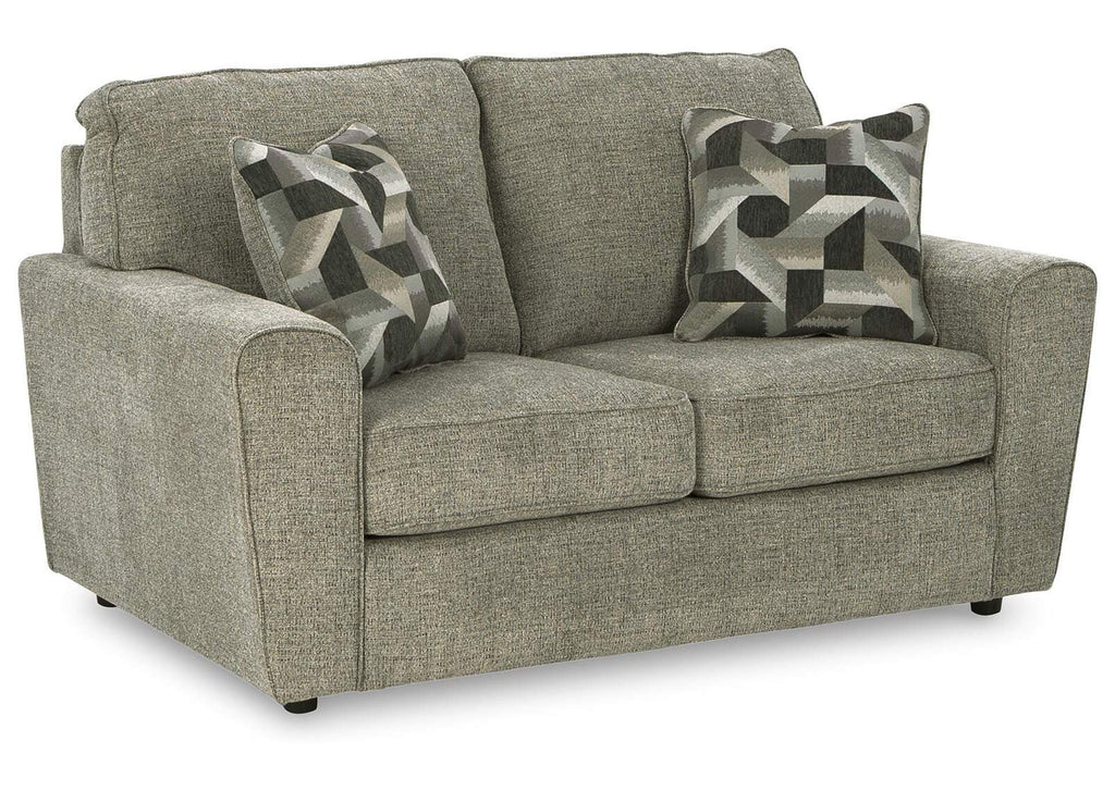 Cascilla Loveseat angled view