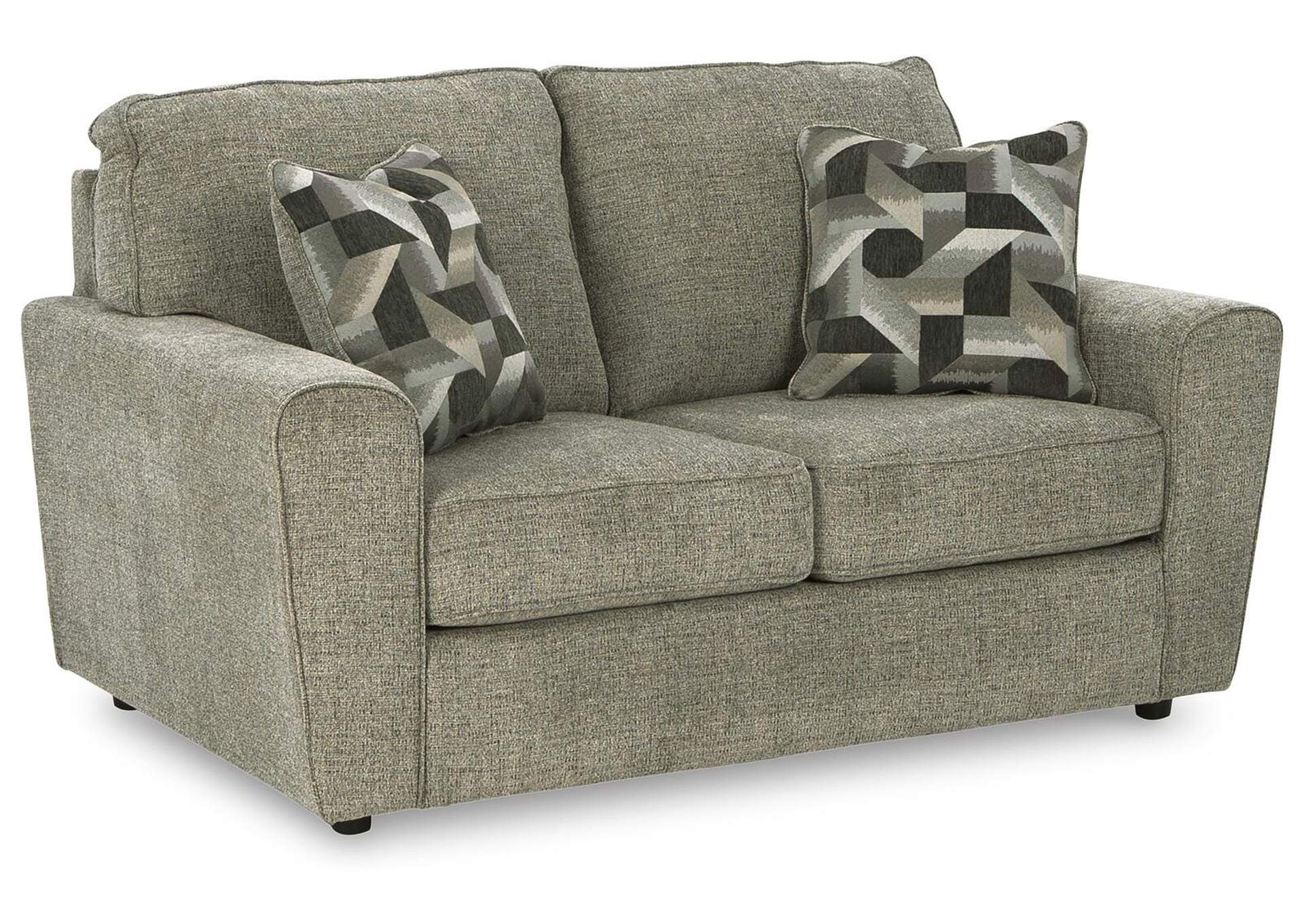 Cascilla Loveseat angled view