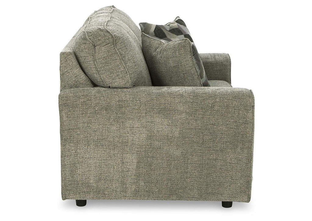 Cascilla Sofa and Loveseat side view