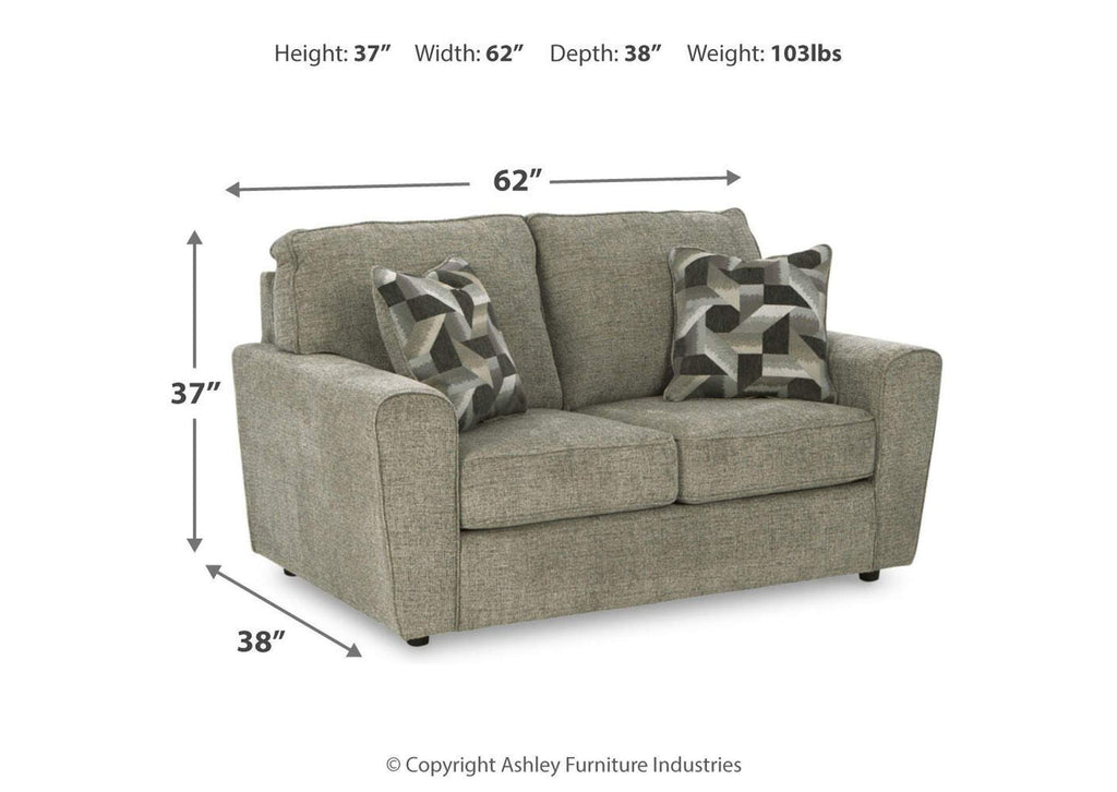 Cascilla Loveseat dimensions