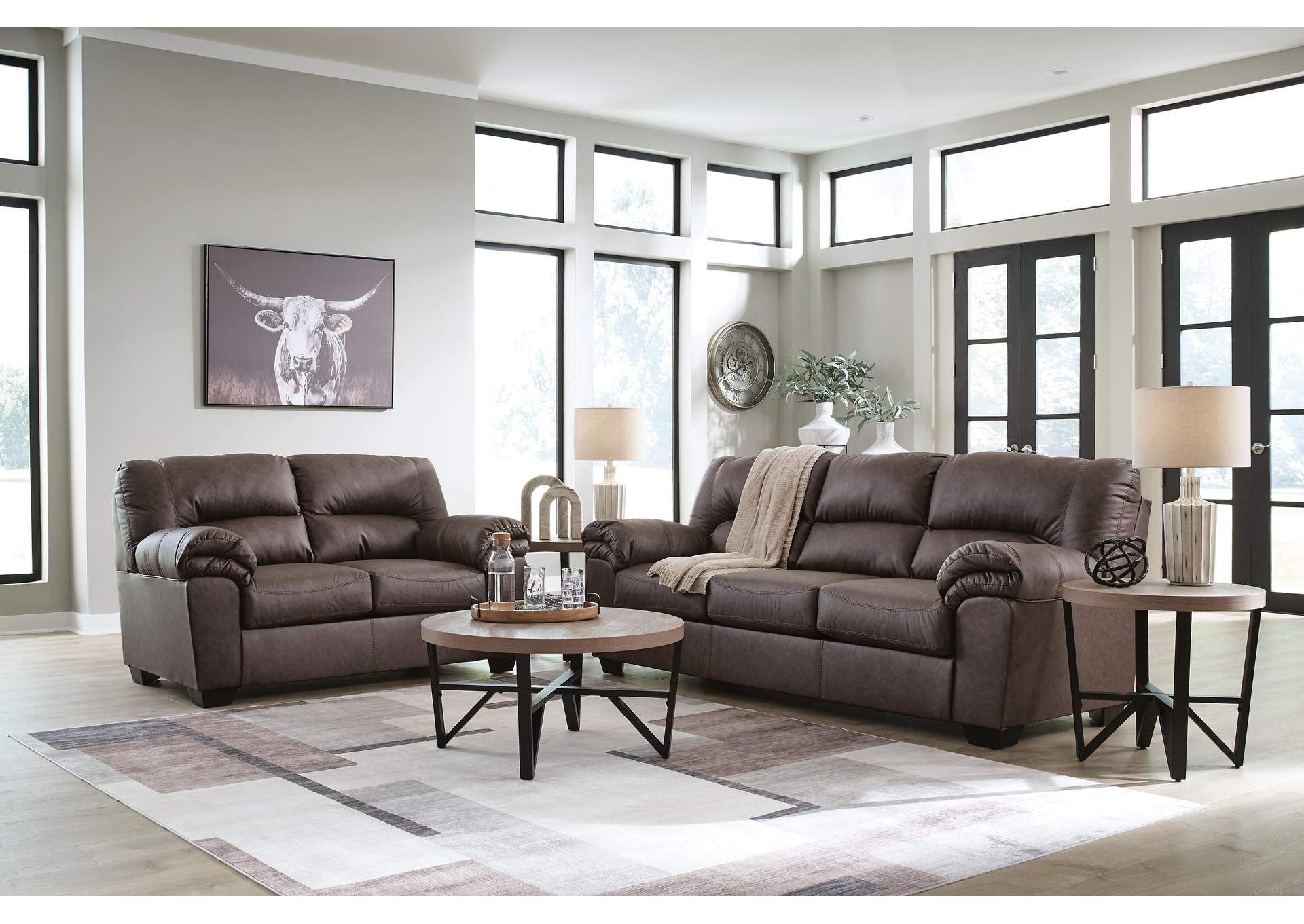 Whitlock Sofa and Loveseat