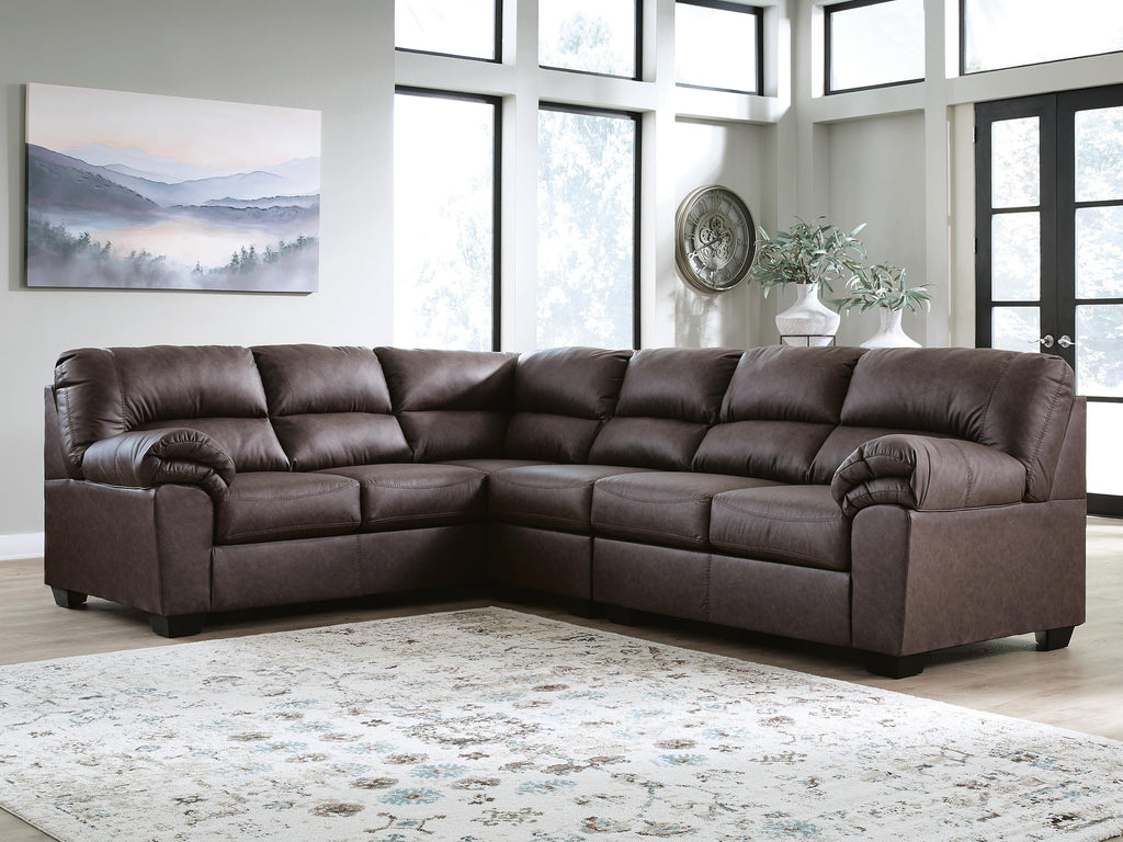 WillowBend sectional, 3-Piece Sectional · 92 × 117 × 38 in, view 2