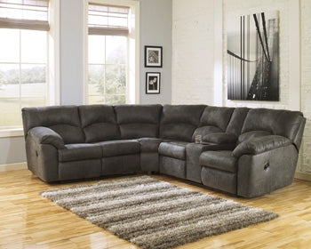 Tambo sectional, 2-Piece Reclining Sectional · 117 × 104 × 38 in, view 1