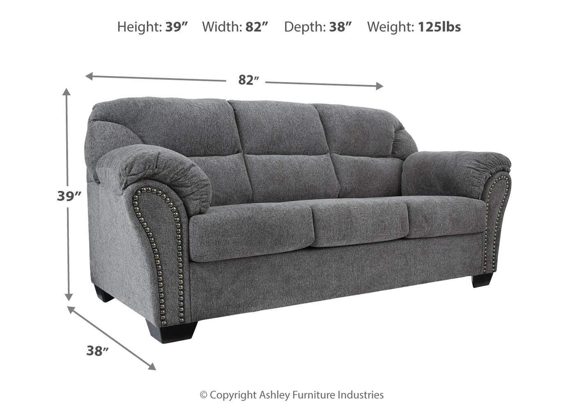 Allmaxx Sofa dimensions