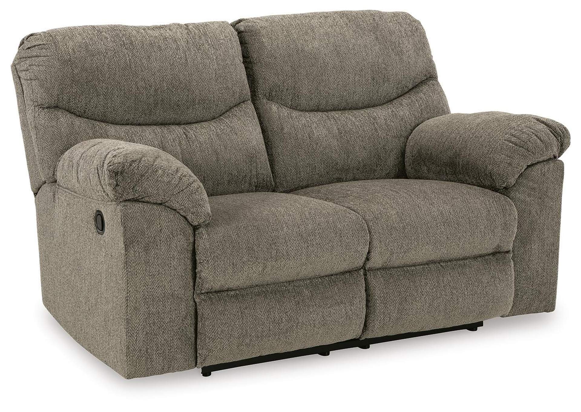 Alphons Reclining Loveseat angled view