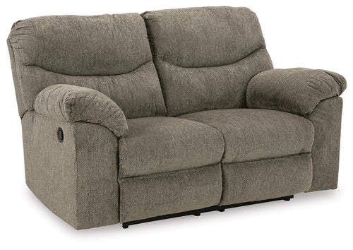 Alphons Reclining Loveseat angled view