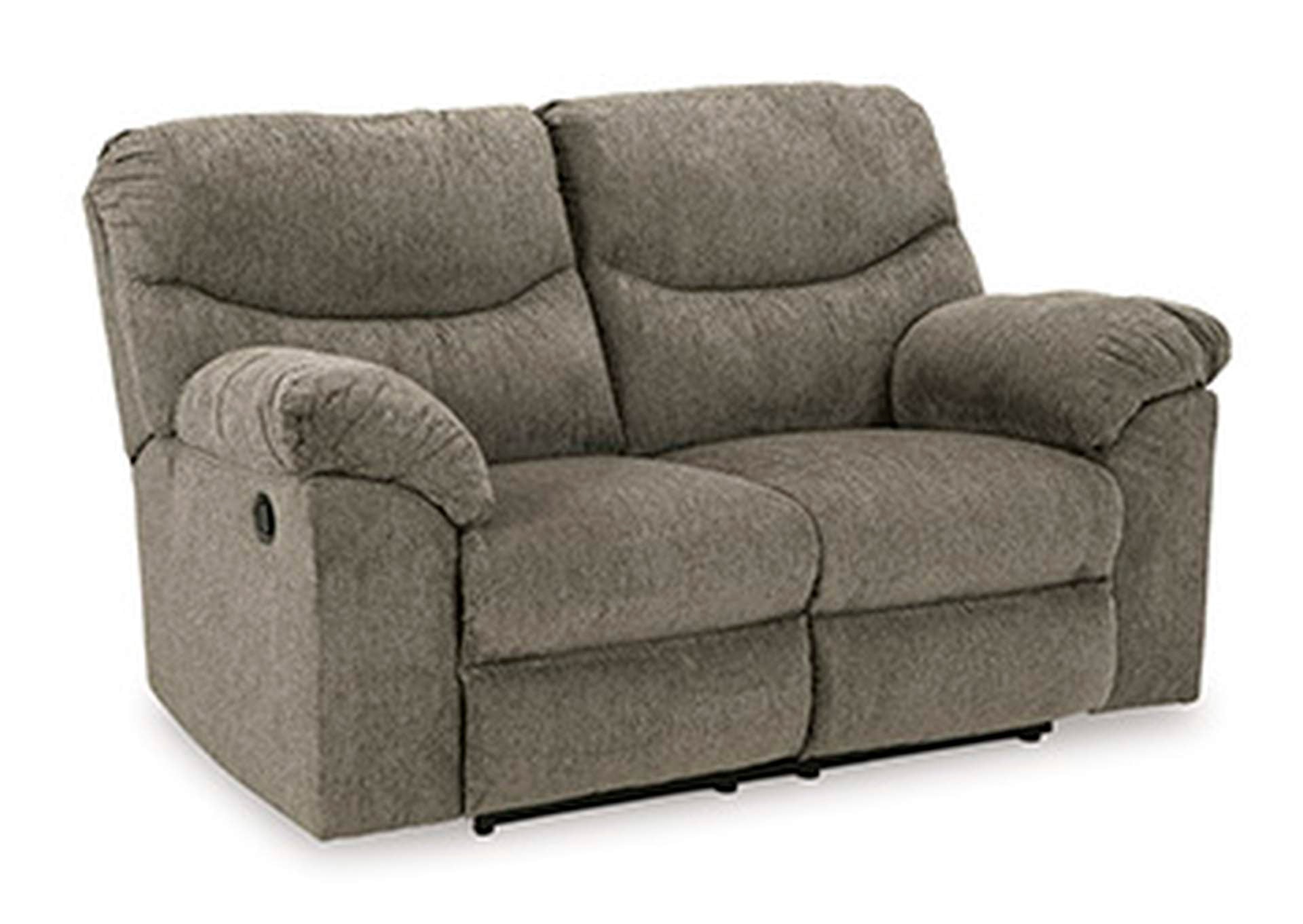 Alphons Reclining Loveseat angled view