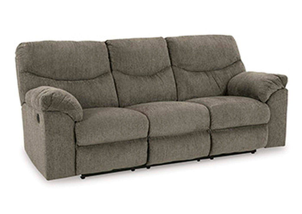 Alphons Reclining Sofa angled view