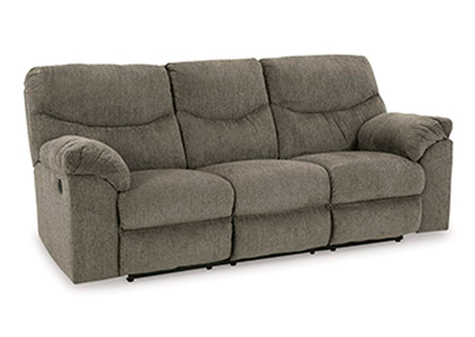 Alphons Reclining Sofa angled view