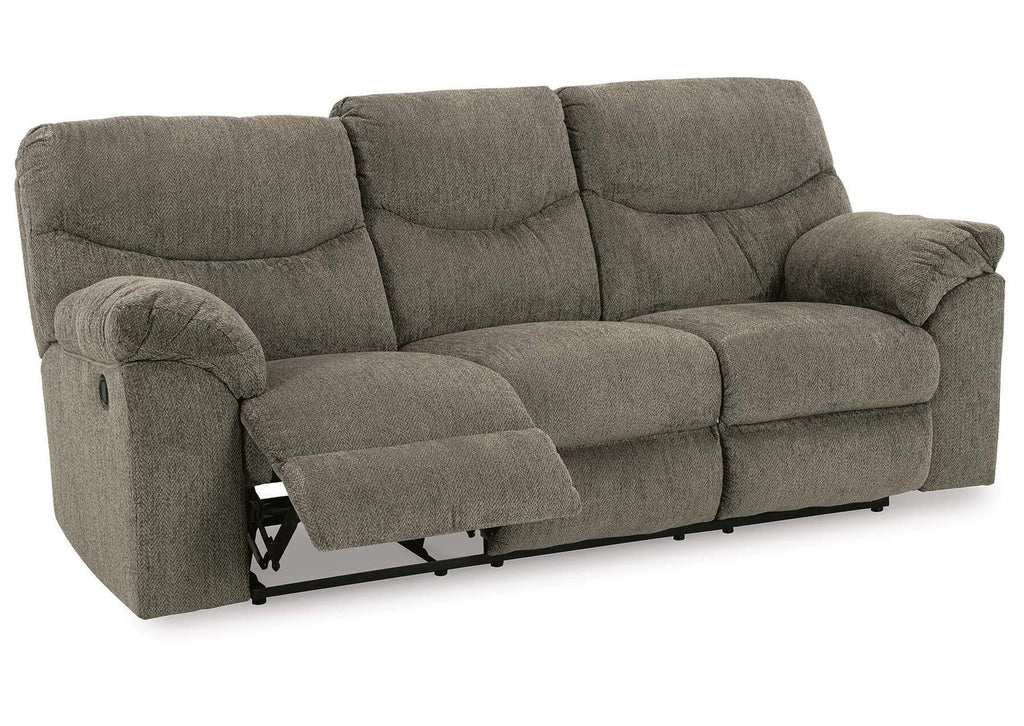 Alphons Reclining Sofa angled view