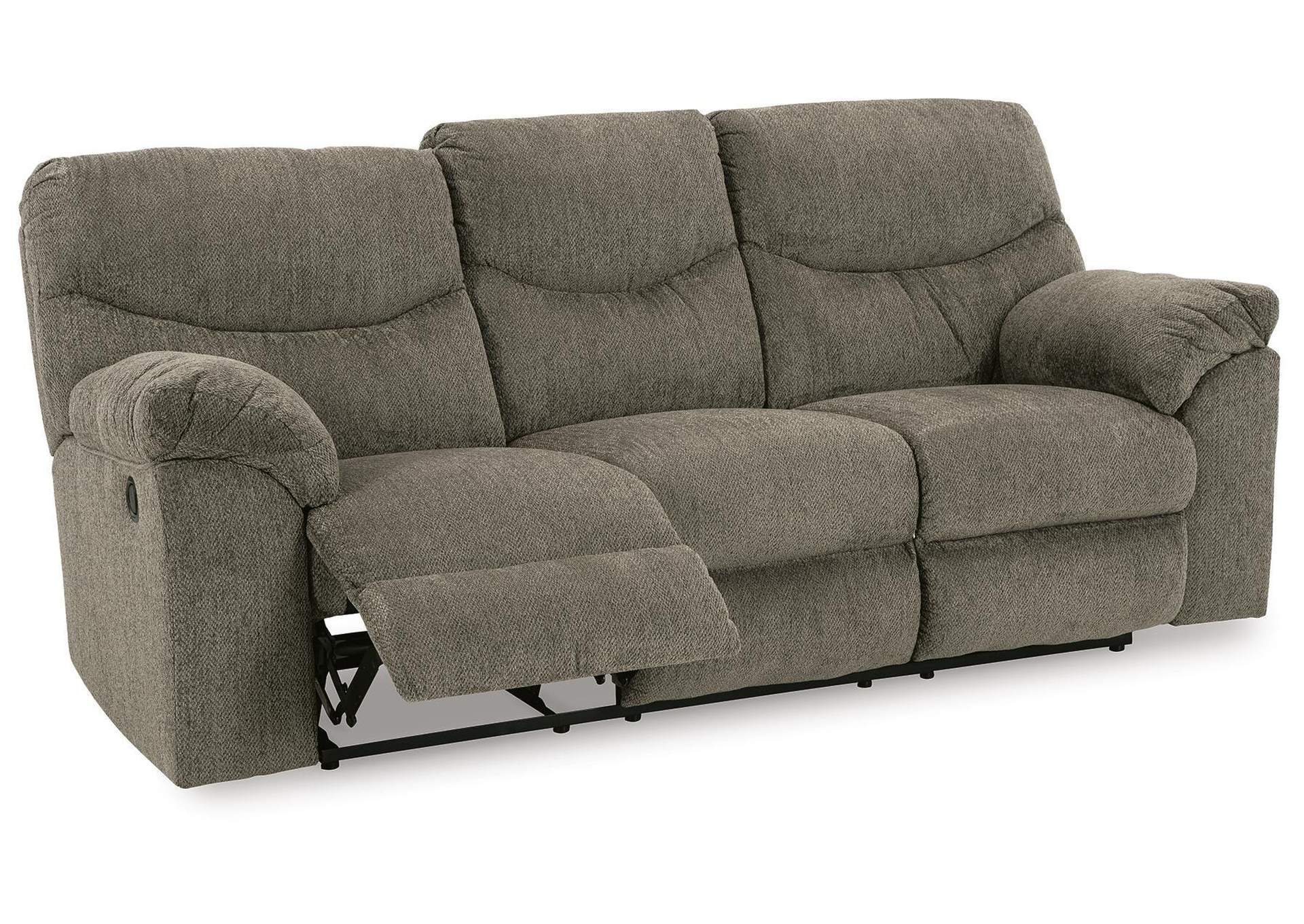 Alphons Reclining Sofa angled view