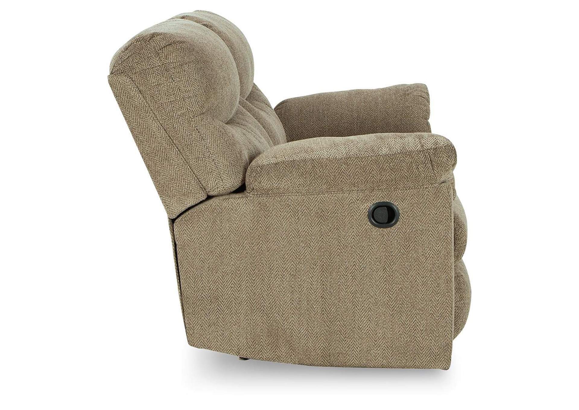 Alphons Reclining Loveseat side view