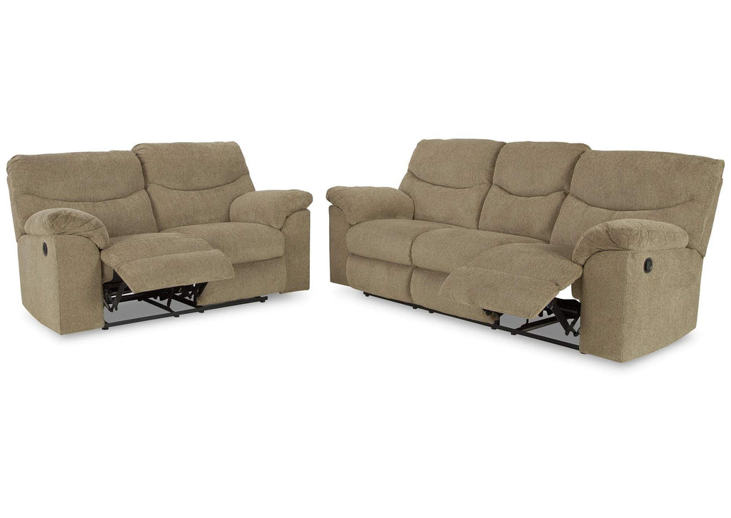 Alphons Manual Reclining Sofa and Loveseat