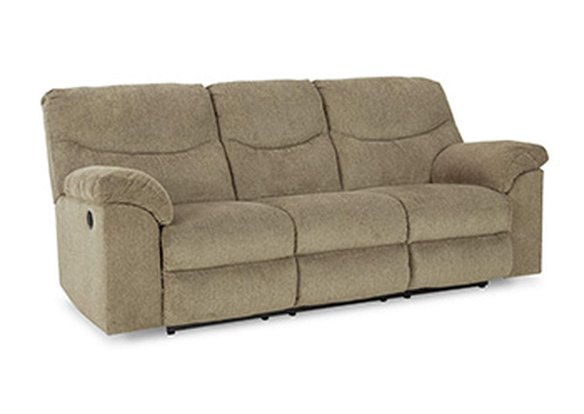 Alphons Reclining Sofa angled view