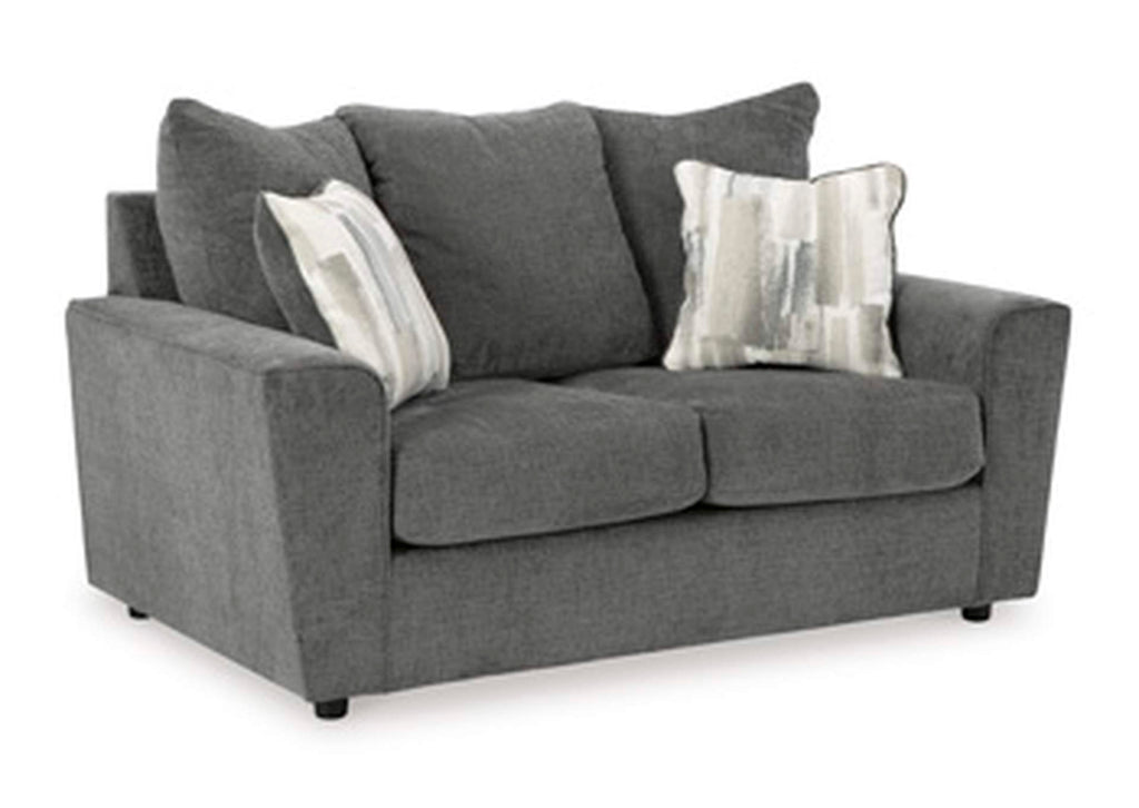 Stairatt Loveseat angled view