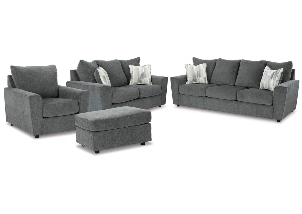 Stairatt Sofa, Loveseat, Chair and Ottoman