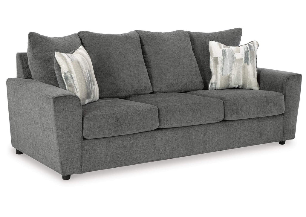 Stairatt Sofa and Loveseat angled view