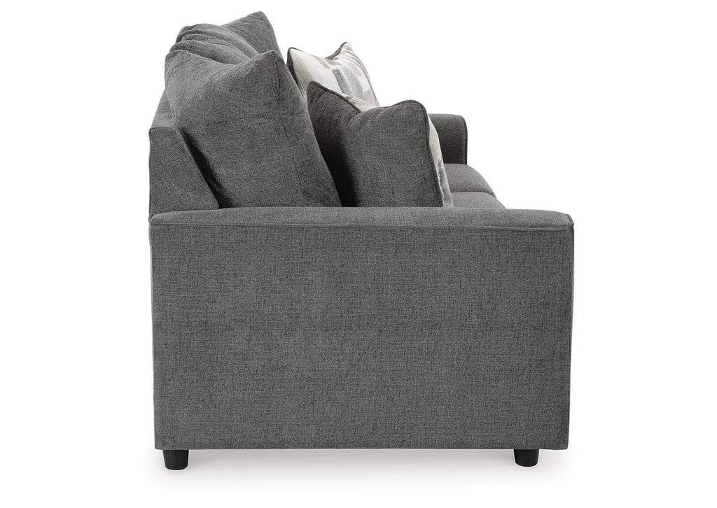 Stairatt Sofa and Loveseat side view